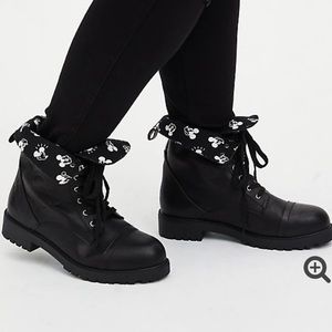 Torrid Mickey boots size 7